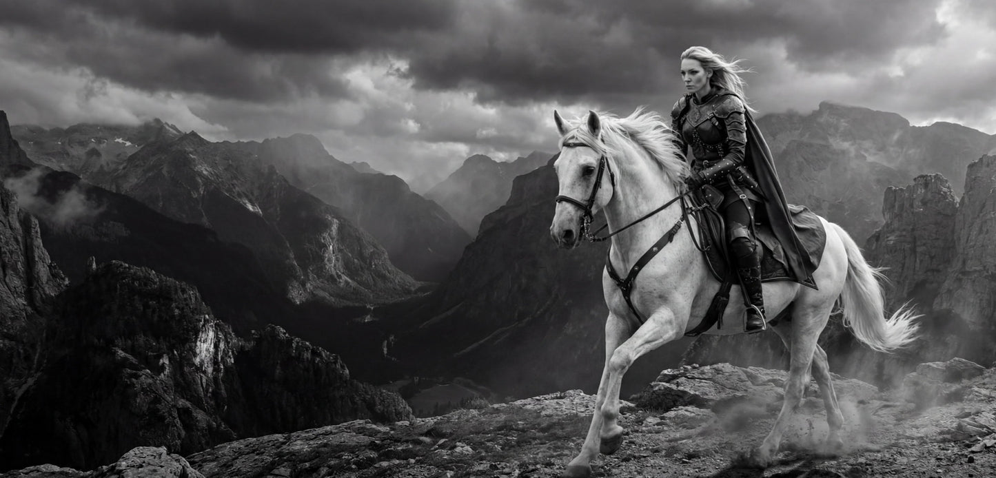 She Rides To War
